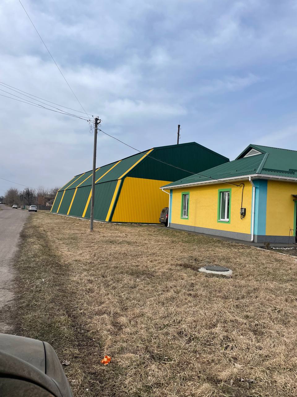 Ангар з профнастилу